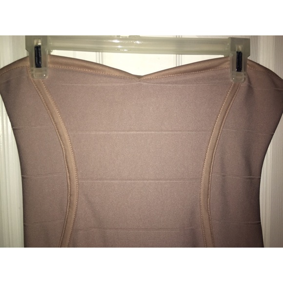 Boohoo Night Strapless Dress - Picture 2 of 5